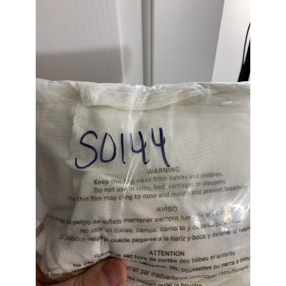 XHILARATION White Flare Sleeve Window Lace Blouse Prairiecore CottageCore Granny - Picture 12 of 13